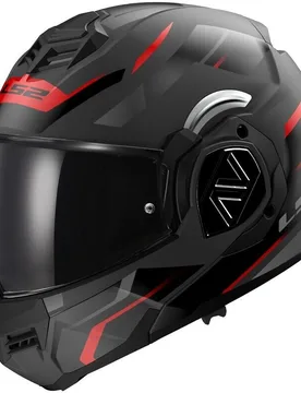 Casco Modulare Omologato P/J FF906 ADVANT Kuka Nero Opac taglia M - LS2 - FashionsVida