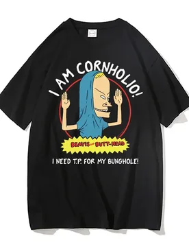 I Am Cornholio T-shirt Beavis Scary Art Gift Men Tee Short Sleeve Beavis and Butt Head T Shirt I Need T P for My Bunghole Tshirt - Aliexpress - FashionsVida