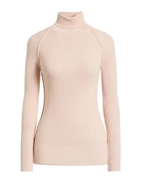 Rollkragenpullover Damen Hellrosa XS Damen - PINKO - FashionsVida