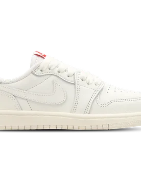 Aj1 Retro Low Og Toddler Trainers - White - Size 12.5 - Leather - White - Size: 12.5 - Jordan - FashionsVida