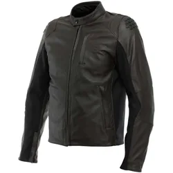 Giubbotto Moto in Pelle ISTRICE Marrone Scuro taglia 52