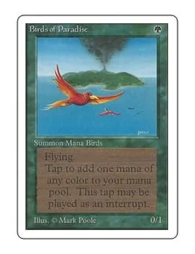 Birds of Paradise Unlimited - Magic: The Gathering - FashionsVida