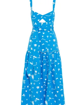 Blue Lobster Emma Dress - XS - Paolita London - FashionsVida