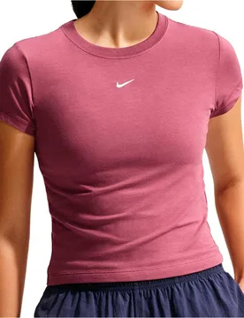 Sportswear chill knit camiseta manga corta mujer Granate (S) - Nike - FashionsVida