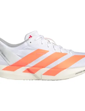 ADIZERO ADIOS 9 Laufschuhe Damen Ftwr White/Beam Orange/Lucid Red 40 2/3 - Adidas - FashionsVida