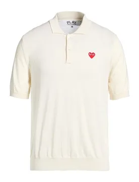 Pullover Hombre Marfil M Hombre - Comme Des Garçons Play - FashionsVida