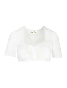 Dirndlbluse HUBERTA weiss 44 Damen - Wenger - FashionsVida