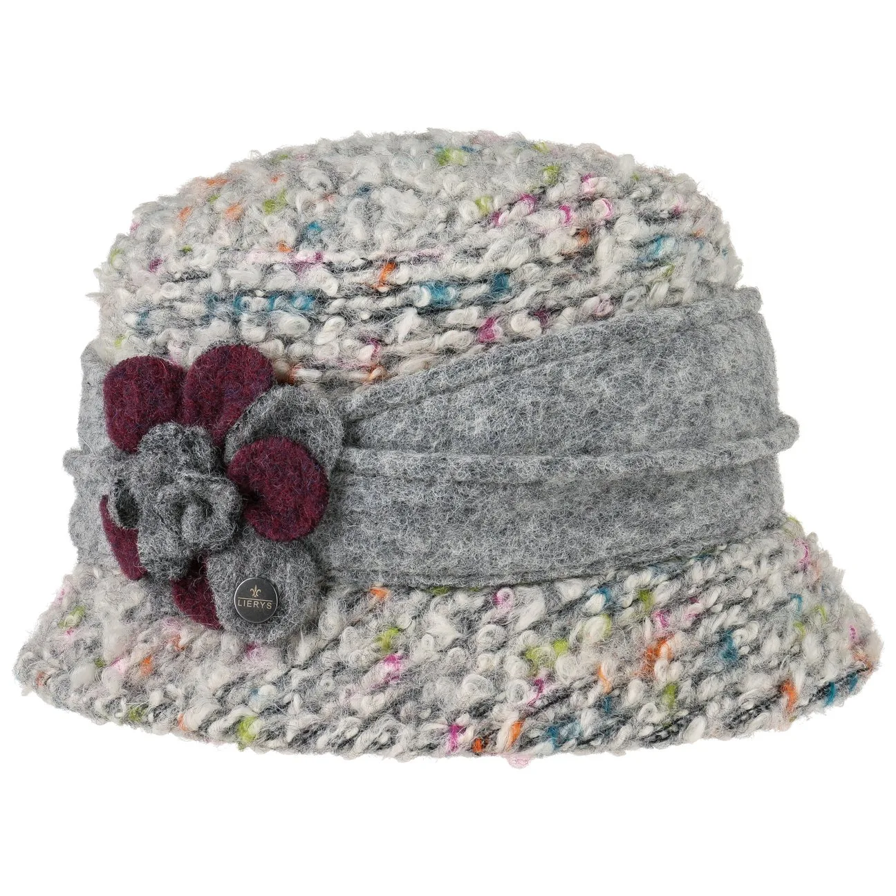 Colourtouch Wool Hat by - light grey - Damen - Size: One Size - Lierys - FashionsVida