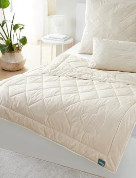 Lama-Leichtsteppbett - Natur - male - Size: 155 - Frankenstolz - FashionsVida