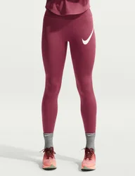 Tempo Swoosh Run High Waisted 7/8 Leggings Dusky Rose female