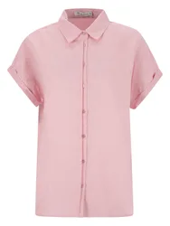 Bluse, Hemdkragen, 1/2-Arm female