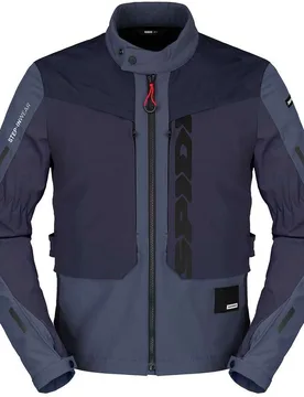 Giubbotto Moto Tessuto TERRAN Blu taglia 2XL - Spidi - FashionsVida