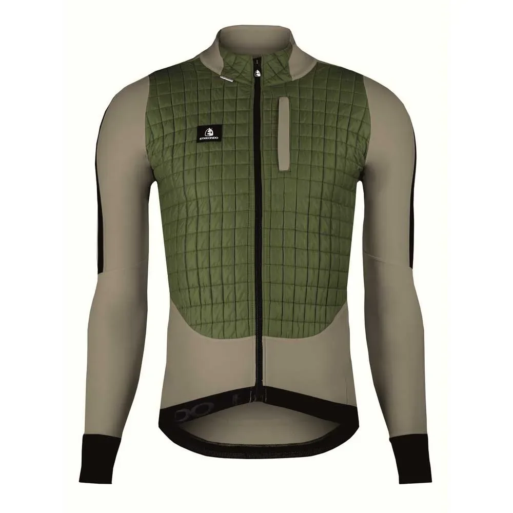 Giacca Arri Primaloft Khaki / Dark Grey - Etxeondo - FashionsVida