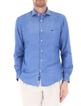 Camicia in jeans BLU CHIARO XXL - Harmont & Blaine - FashionsVida
