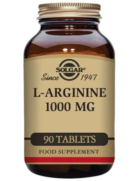 Solgar Arginine 1000mg 90 Unités - Solgar - FashionsVida