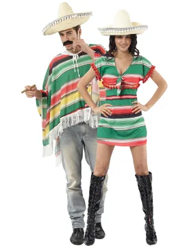 Mexikanisches Paarkostüm für Erwachsene - BCI - FashionsVida