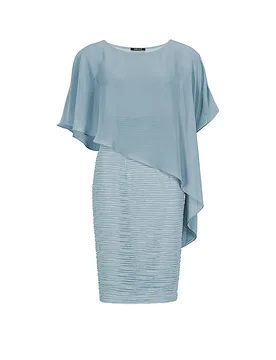 Vestido de cóctel azul claro 36 - Swing - FashionsVida