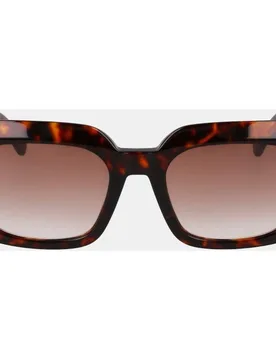 Gafas de sol de mujer cuadrada en acetato con lente degradada - Longchamp - FashionsVida