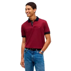 Polo A Maniche Corte Mw0mw658 Regular Fit Foulard Burgundy M