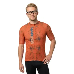Maglia A Maniche Corte Val Viola Tangerine Tango / Moroccan Blue