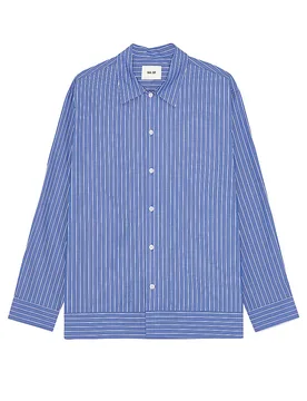 Nn.07 Camisa REED azul claro L - Nn.07 - FashionsVida