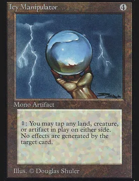 Icy Manipulator (Not Tournament Legal) International Edition - Magic: The Gathering - FashionsVida