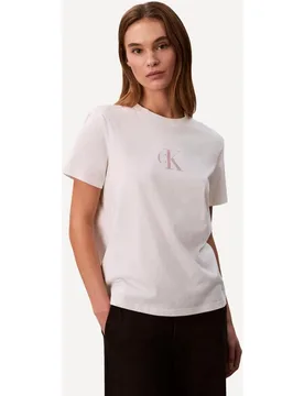 Camiseta Mujer Clásica Logo - Calvin Klein Jeans - FashionsVida