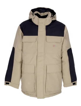 Giaccone Lungo Uomo Glacier View Expedition Khaki - Dickies - FashionsVida