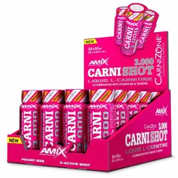 Carnitine Carnishot 3000 60ml Mango 20 Unités