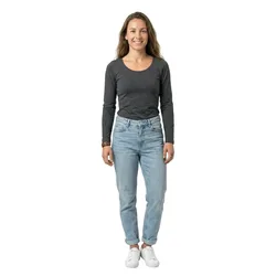 Body A Maniche Lunghe 3506 Dark Grey M