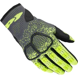 Guanti Moto Estivi CROSS KNIT Giallo Fluo taglia XL