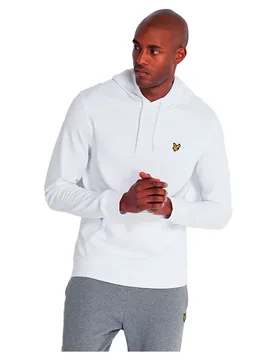 Felpa Con Cappuccio Ml16vtr White XL - Lyle & Scott - FashionsVida
