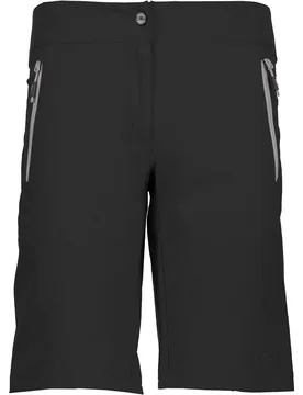 Woman bermuda pantalón corto montaña mujer Negro (46) - CMP - FashionsVida