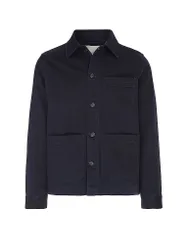 Overshirt dunkelblau M herren