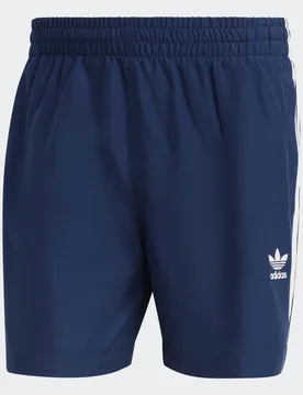 Short da nuoto Originals adicolor 3-Stripes S Night Indigo / White - Adidas - FashionsVida