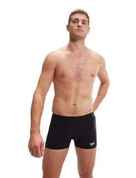 Hyper Boom Panel Swimming Boxer Black / Usa Charcoal / White UK 40 Men - Speedo - FashionsVida