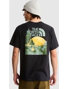 Camiseta holgada para hombre Pitch A Tent - The North Face - FashionsVida