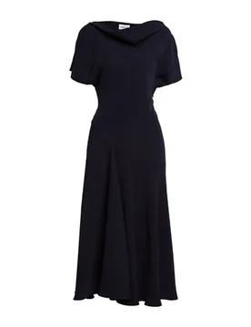 Maxi-Kleid Damen Nachtblau L Damen - P.A.R.O.S.H. - FashionsVida