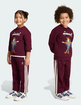 TUTA PIXAR TOY STORY 5-6A Maroon / Off White - Adidas - FashionsVida