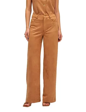 Jeans 21011503 Wide Leg Brown 29 - Salsa Jeans - FashionsVida