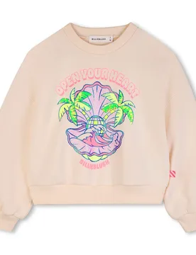 Sweat-shirt U21916 Ivory 8 Années Fille - Billieblush - FashionsVida