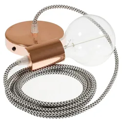 Cables Suspension Luminaire Rt14 3d 2 M Diy Stracciatella / Copper One Size