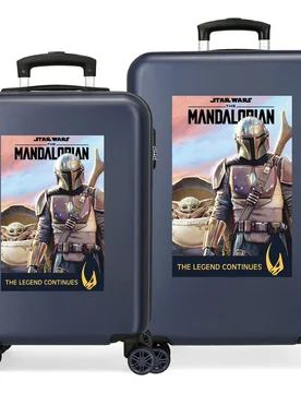 Juego de Maletas Star Wars Legend Continue rígidas con capacidad de 91L - Personajes - FashionsVida