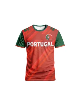 D Printed Portugal Jerseys Customized T-Shirt For Men Football Pattern T Shirts Casual Uniform Sports O-Neck Tees Loose Tops - Aliexpress - FashionsVida