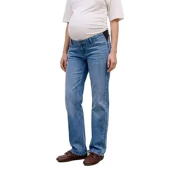 Jean Cuba Straight Fit Maternity Medium Blue Denim 30