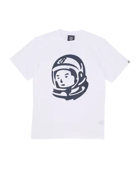 Maglietta Uomo Astro Helmet Tee White - Billionaire Boys Club - FashionsVida