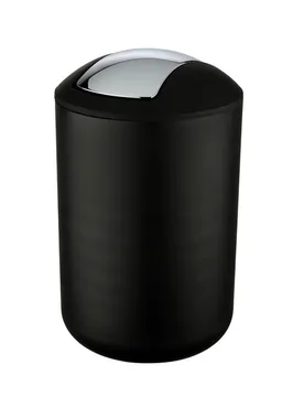 Kosmetikeimer „Brasil“, 6,5 L, schwarz - WENKO - FashionsVida