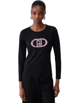 Langarmshirt Basic T-Shirt Tf6245 Js003 Eu S;Eu M;Eu L;Eu Xl;Eu Xs Female - Liu jo - FashionsVida