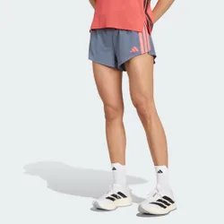 Short da running Adizero Gel Pocket S 8 CM Grey / Solar Turbo