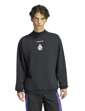 Sweat-shirt Real Madrid Eqt Black XL - Adidas - FashionsVida